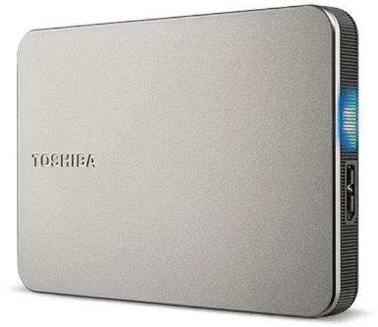 Toshiba Canvio Flex 1TB - Vaste schijf - extern - (draagbaar) - 2.5" - 1 TB - 5.0 Gbit/s - USB 3.2 Gen 1, USB 2.0 - zilver — afbeelding 3