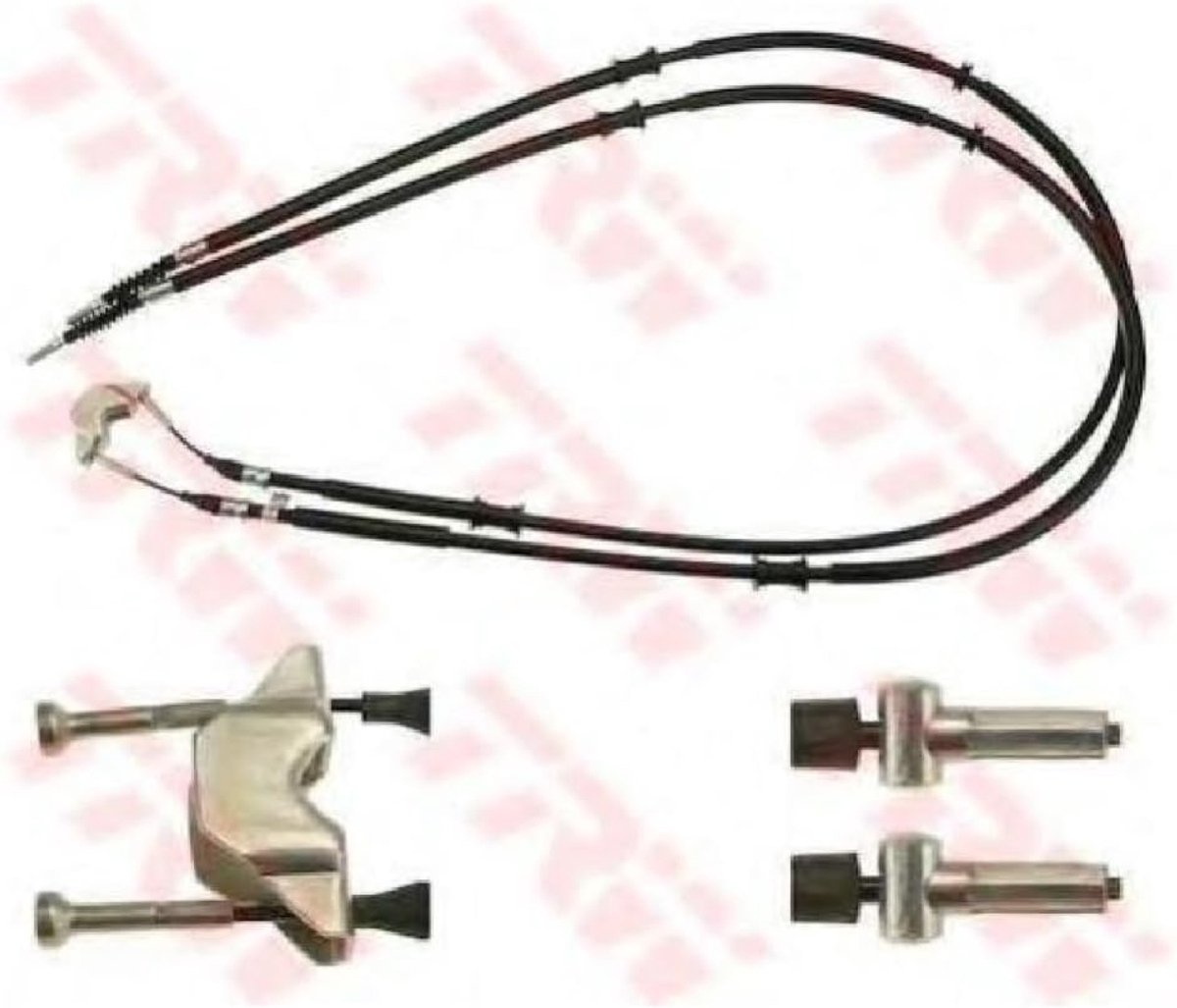 Handremkabel - Parkeerremkabel - Auto Onderhoud - Achterste Deel - 1677 mm Lengte