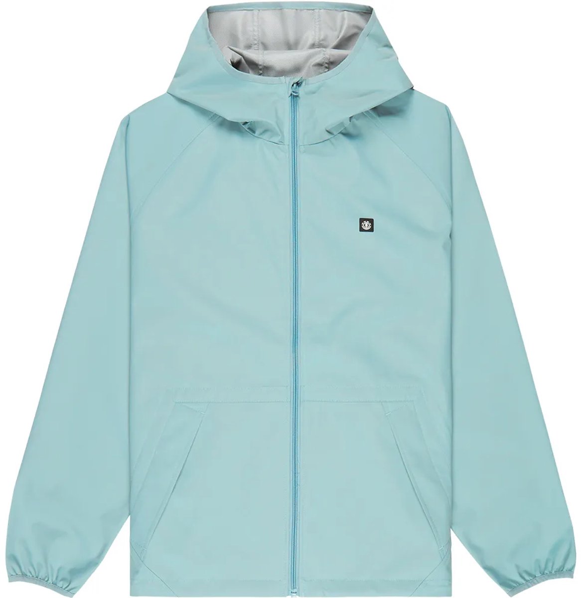 Element Alder 2.0 Travel Windbreaker Jas M Man Zilver