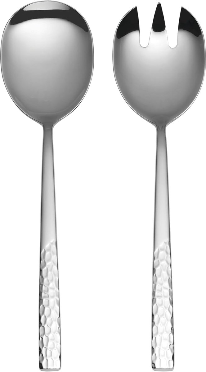 Salade Servers - Opschepbestek - Maaltijden Serveren - Vaatwasserbestendig - Metallic