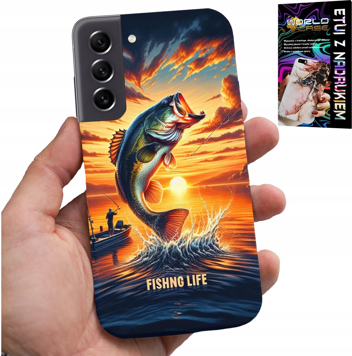 HOES VOOR SAMSUNG GALAXY S21 - HENGELHOES + GLAS