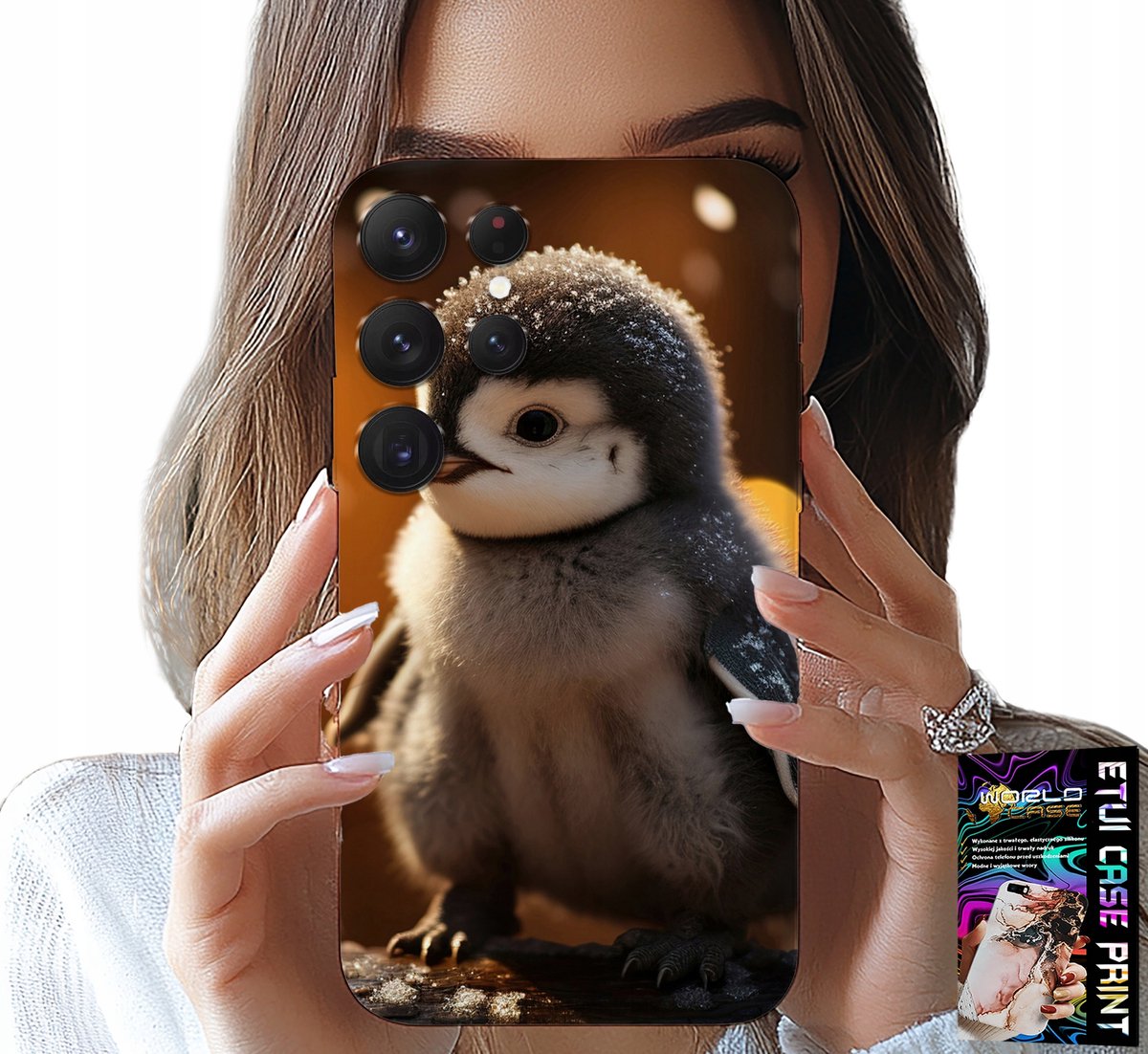 Hoesje voor Samsung Galaxy S22 Ultra - Leuke pinguïn-, tuptak- en Madagascar-patronen