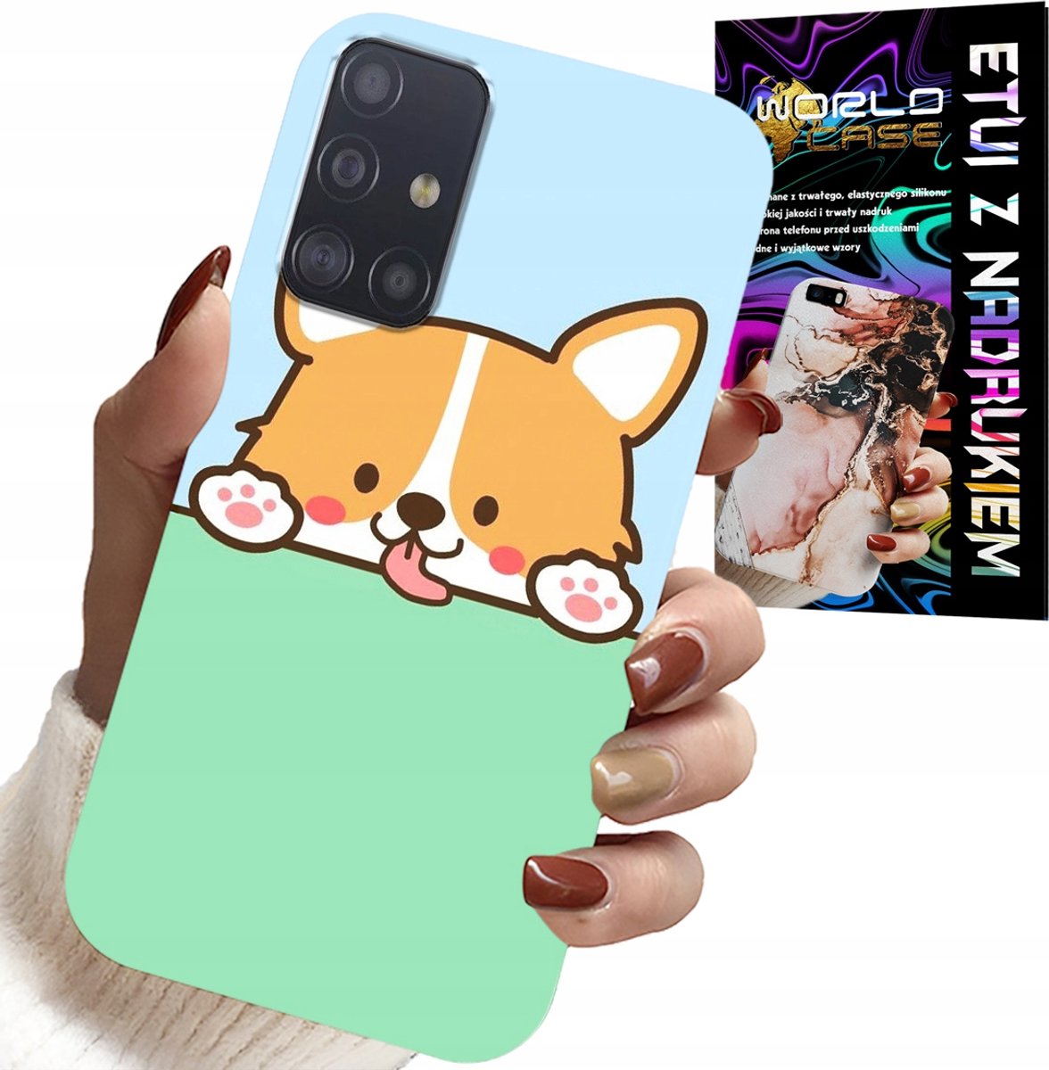 HOESJE VOOR SAMSUNG GALAXY M31S - LEUKE HONDEN MET SPROOKJESPATROON