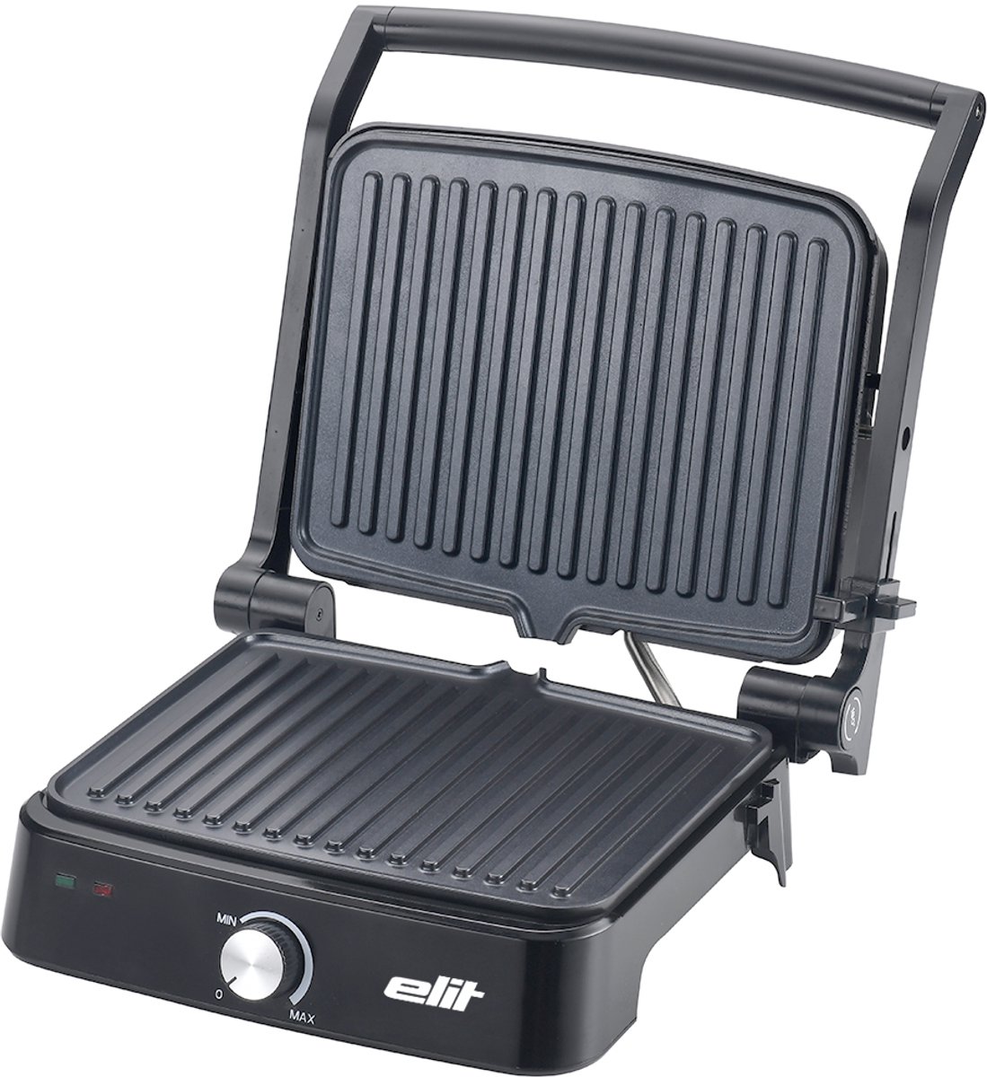Elit contactgrill& Toast- 2000W- 180 graden openklapbaar- tosti ijzer en panini grill- voor vlees, groenten en sandwiches. thumbnail 3