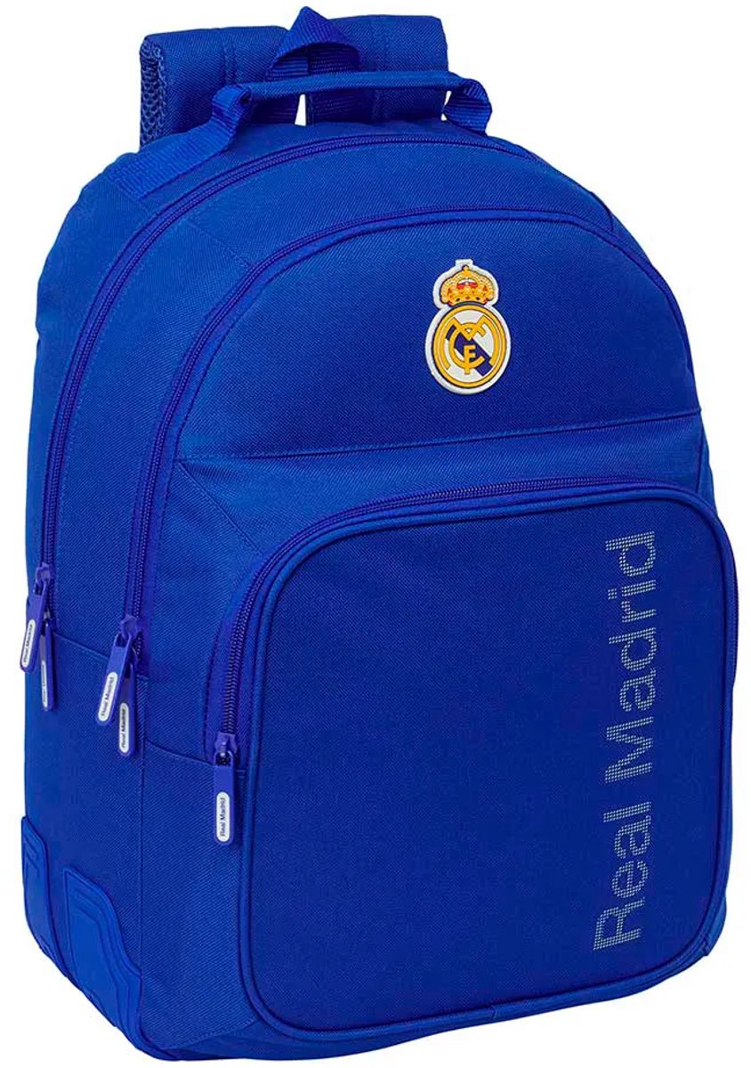Schoolrugzak Real Madrid C.F. Blauw 32 x 42 x 15 cm