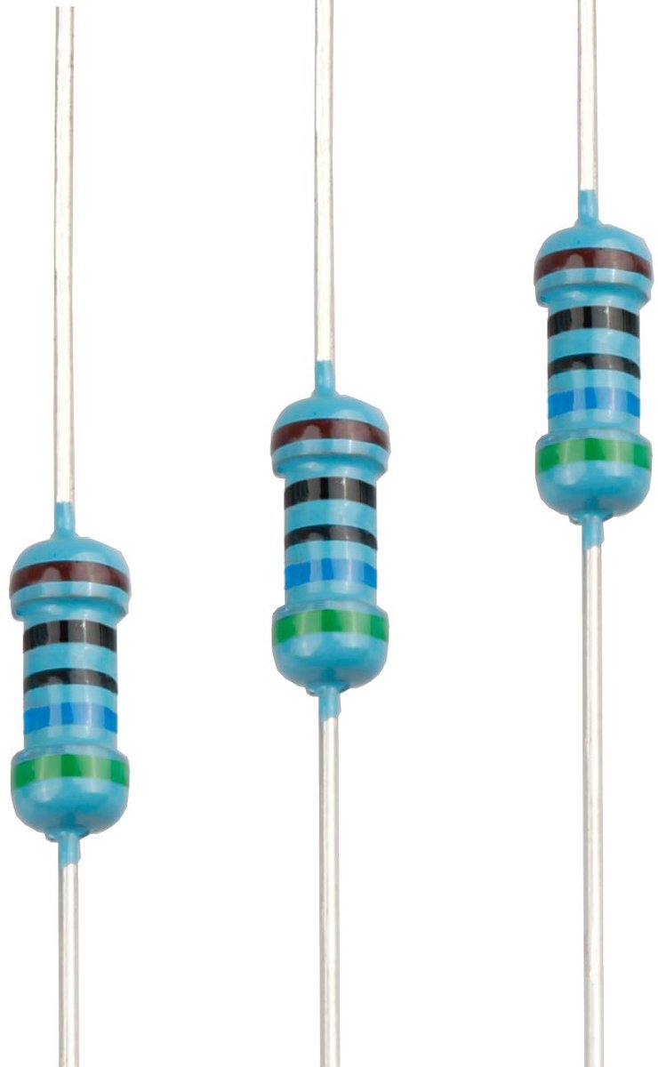 Vaste Weerstanden - Metaalfilm Componenten - Elektronica Reparatie - 1% Tolerantie - 025 Watt
