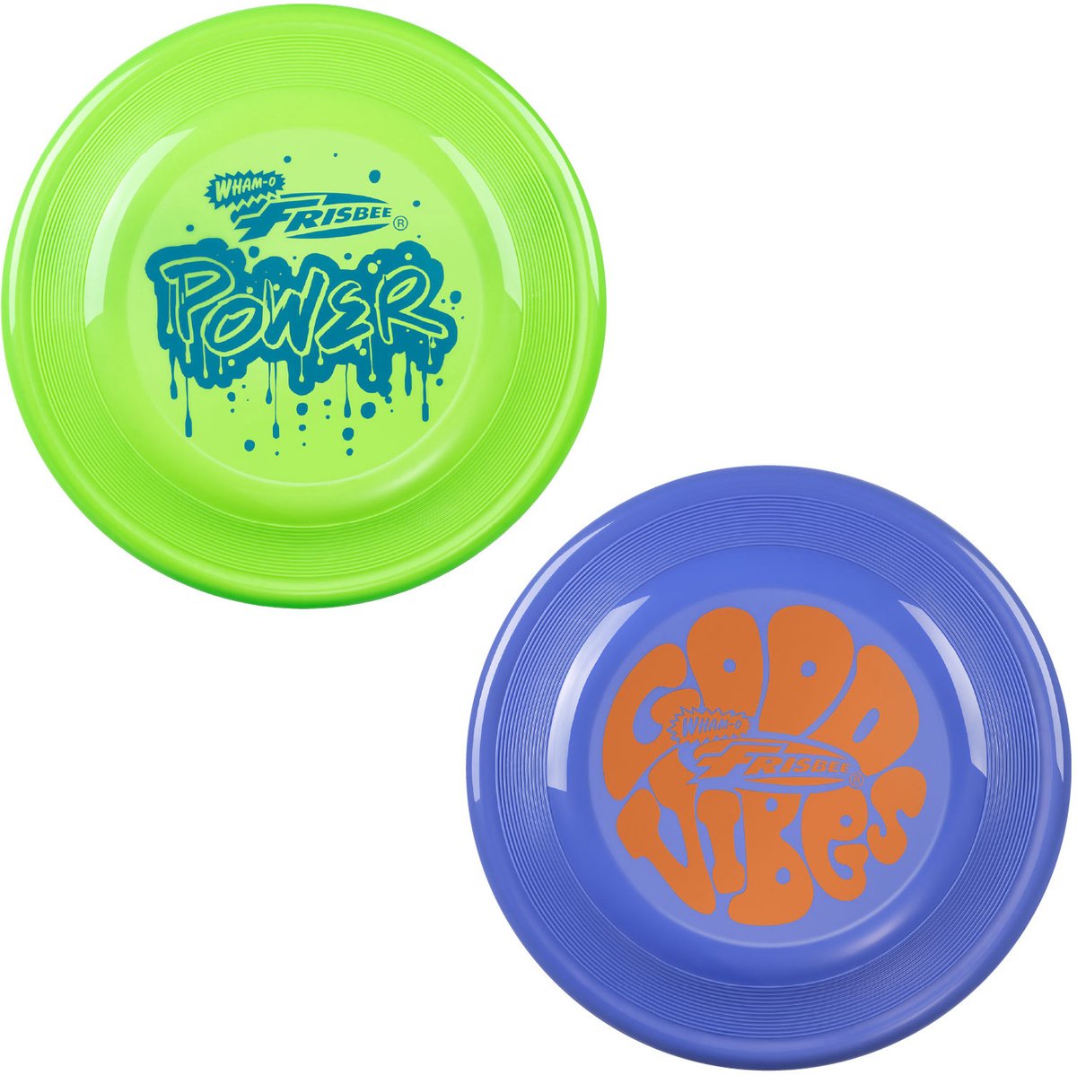FRISBEE Fastback Lichte Werpschijf - 23,75 cm - 100g - 2 stuks