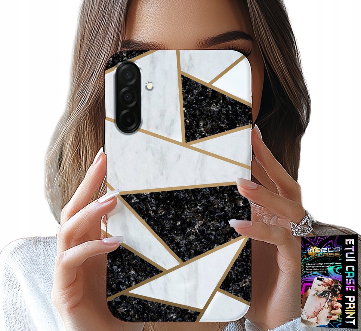 HOESJE VOOR SAMSUNG GALAXY A36 5G - ELEGANT EN MODIEUS DESIGN HOESJE + GLAS
