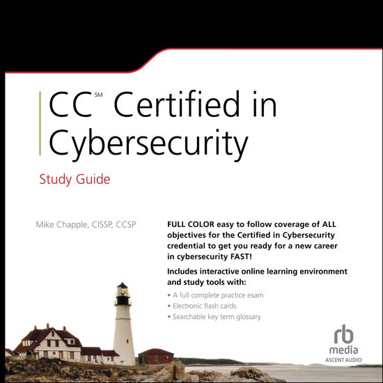 CC Certified in Cybersecurity Study Guide - cover