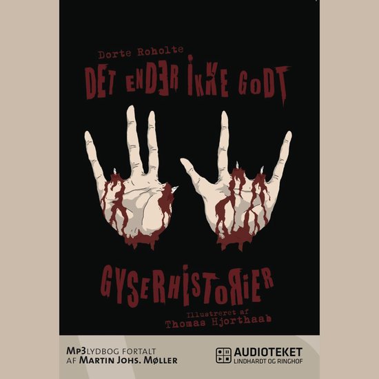 Det ender ikke godt - 6 gyserhistorier - cover