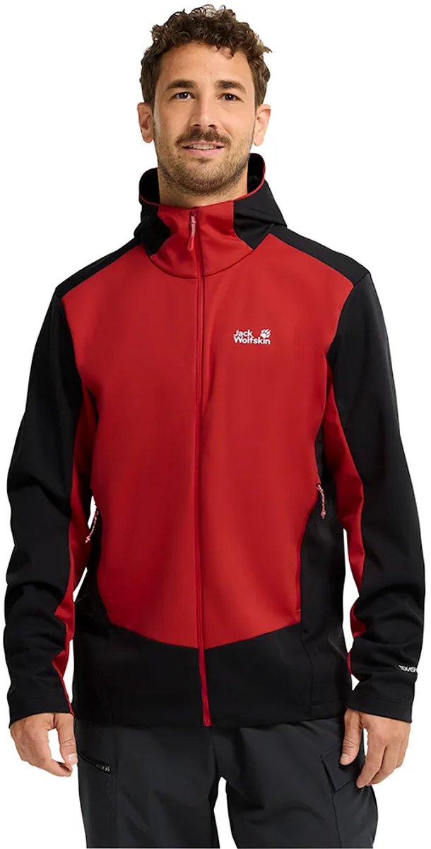 Jack Wolfskin Skyvail Jas Rood M Man