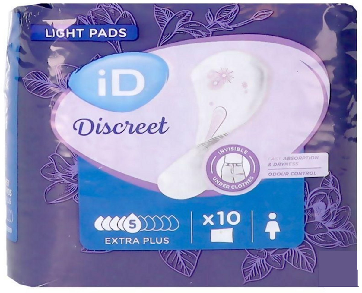 iD Discreet Light Pads Extra Plus - 20 pakken van 10 stuks