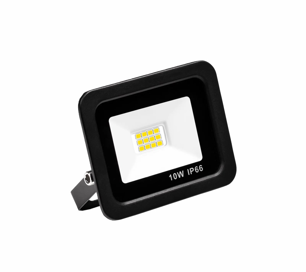 LED Breedstraler 2 stuks 10W 3000K Warm wit IP66 1000 lumen Kantelbaar