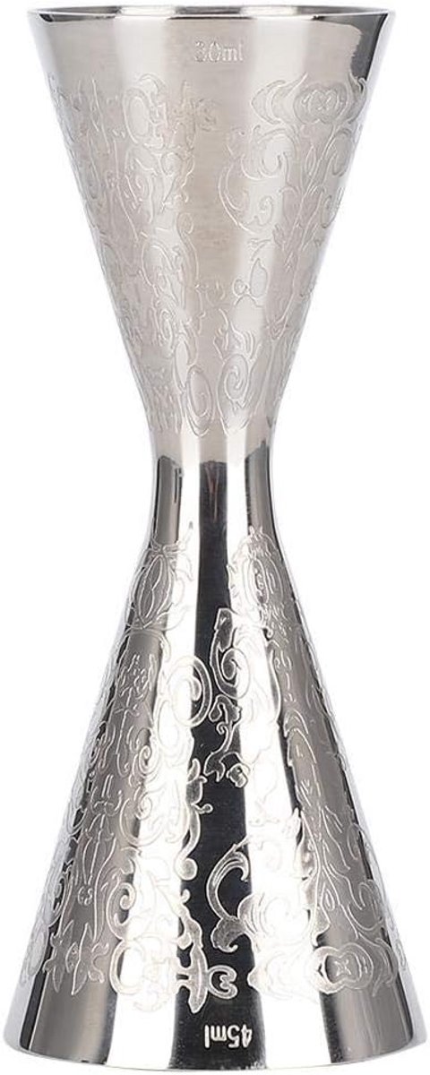 Dubbele Cocktail Jigger Roestvrij Staal - Professionele Maatbeker 45ml en 30ml