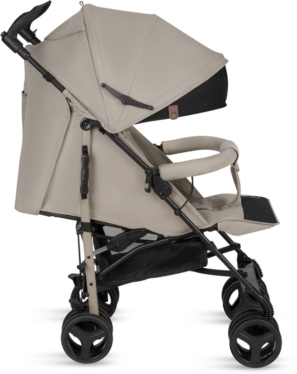 Lionelo Irma - Buggy - Wandelwagen- Lichte 7kg - tot 15 kg - Geveerde wielen - 360° - tot 5 jaar - Opbergmand - Verstelbare handgreep - Snel inklapsysteem - Compact formaat – foto 3