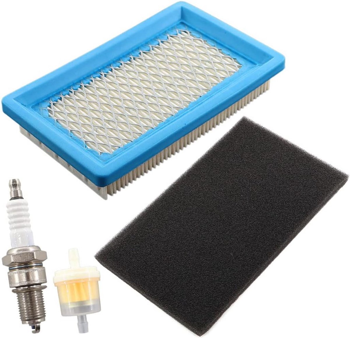 Luchtfilter en Bougie Set voor Grasmaaier Honda GVX150/GVX160 en diverse Modellen
