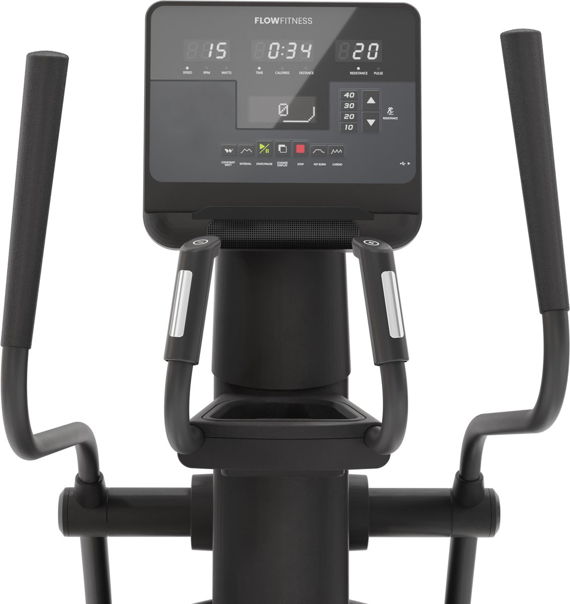 Flow Fitness Perform Pro X6i Crosstrainer met LED Console - afbeelding 2