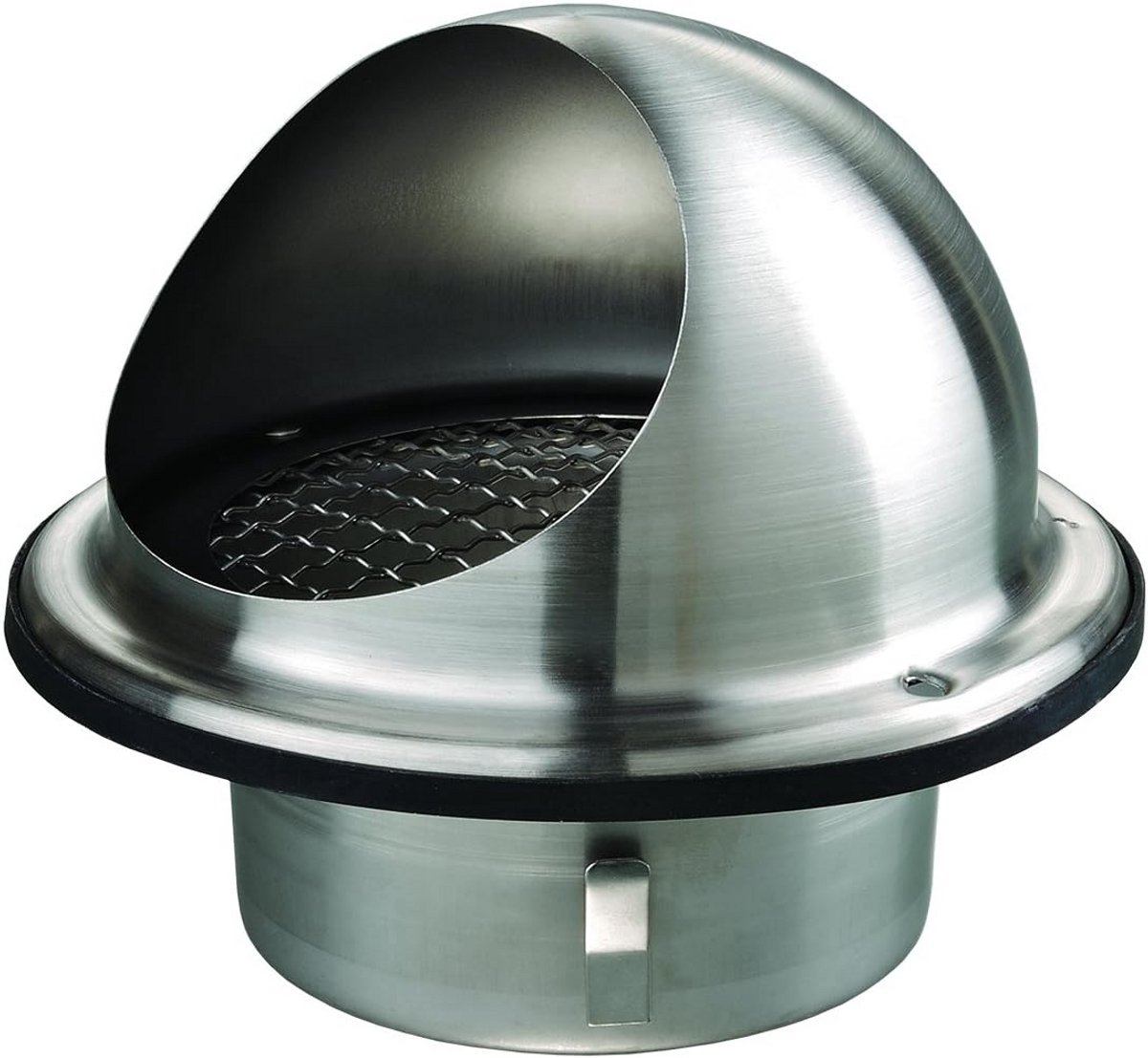 Rond Ventilatierooster RVS Ø160 Weerbestendig met Vogelwering