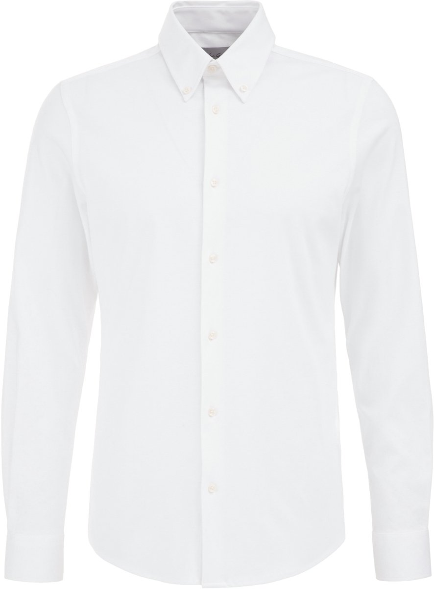 Van Gils Heren Slim fit overhemd met stretch