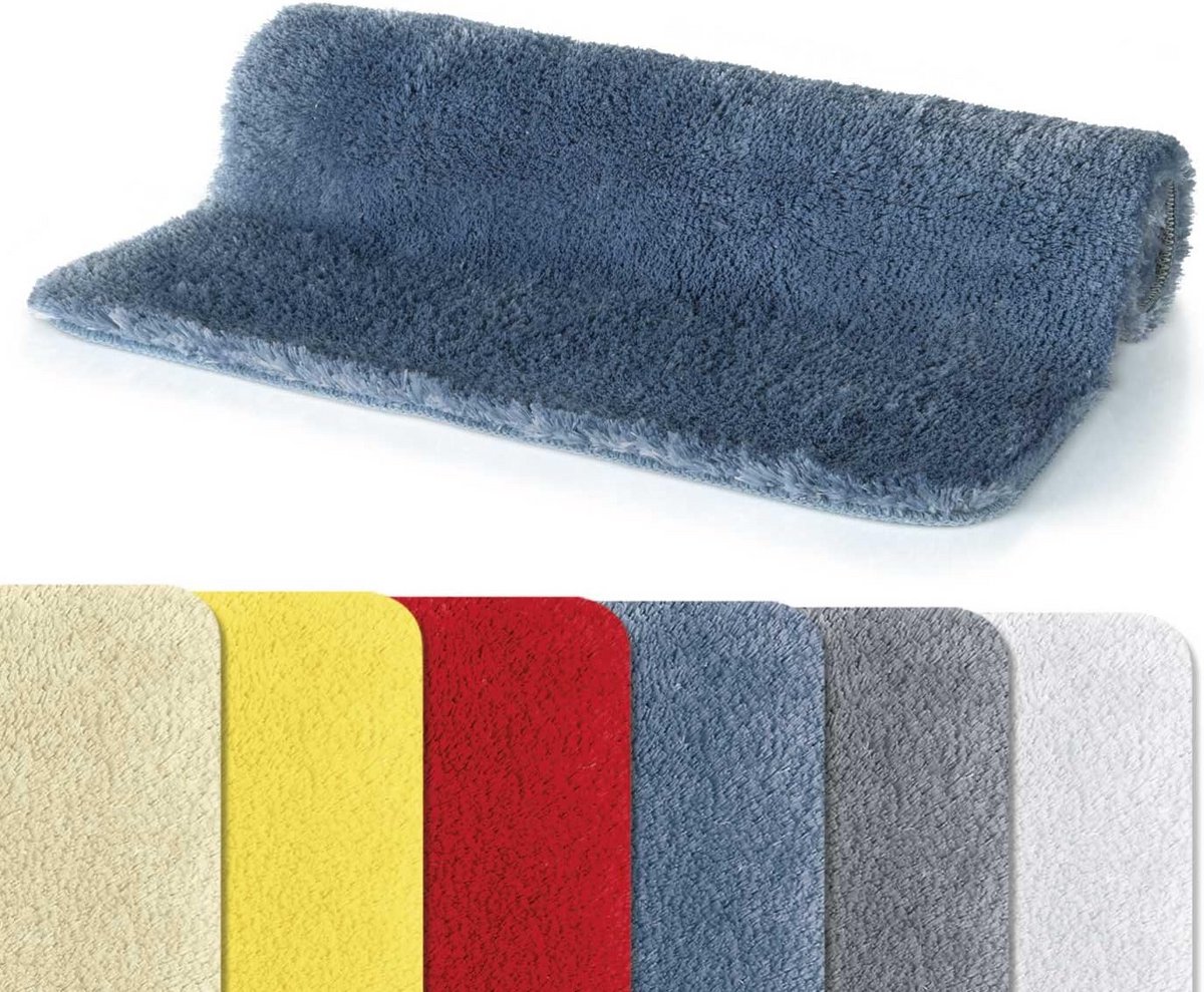 Pluizige Antislip Badmat met Lange Pool, Sneldrogend en Geschikt voor Vloerverwarming, 60 