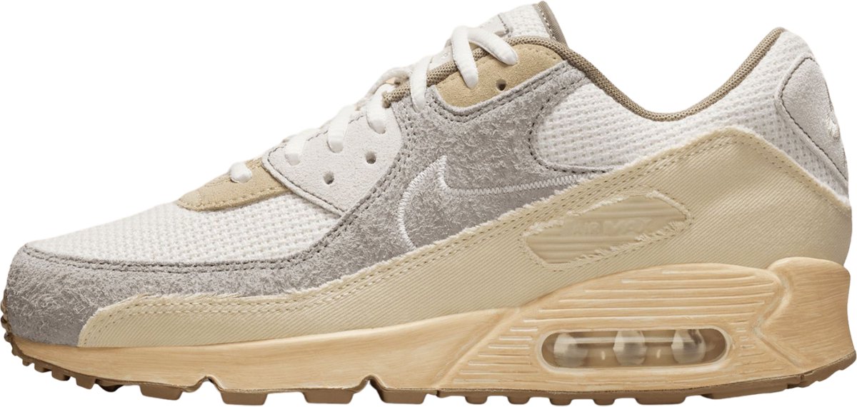 Nike Air Max 90 PRM Sashiko “Pale Ivory” Sneakers Unisex Grijs