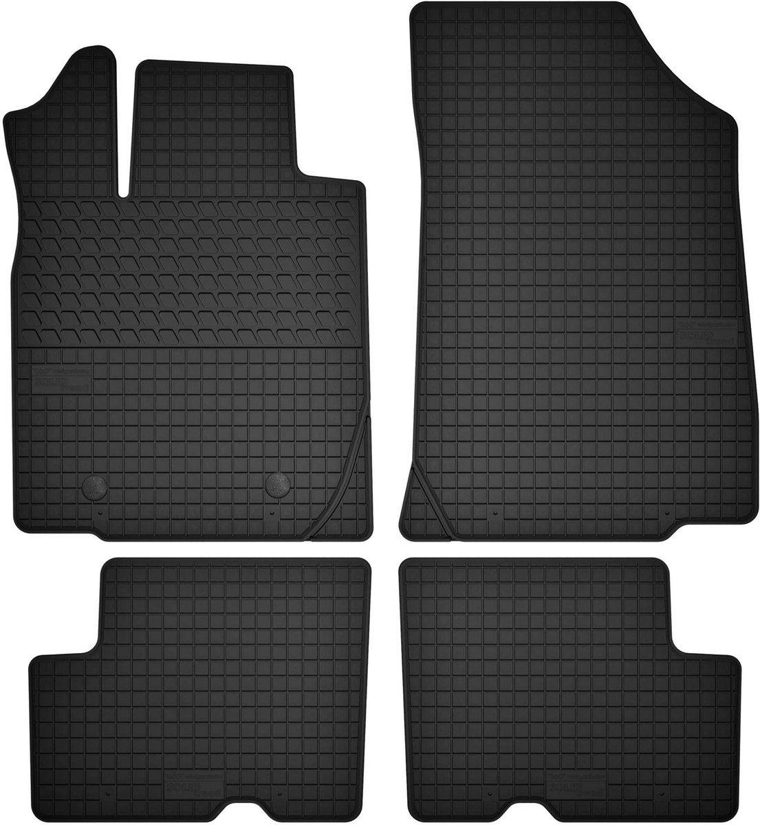 Wielganizator SolidTread Serie - Rubber Matten - Dacia Logan II - 2012-2020 - Sedan en Kombi