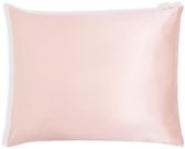 Dore & Rose - Zijden Kussensloop 60x70 - Silk Pillowcase - Gemaakt Van De hoogste Kwaliteit 23 Momme Moerbeizijde - Premium Kussensloop Geschikt Voor Ieder Huidtype - Roze