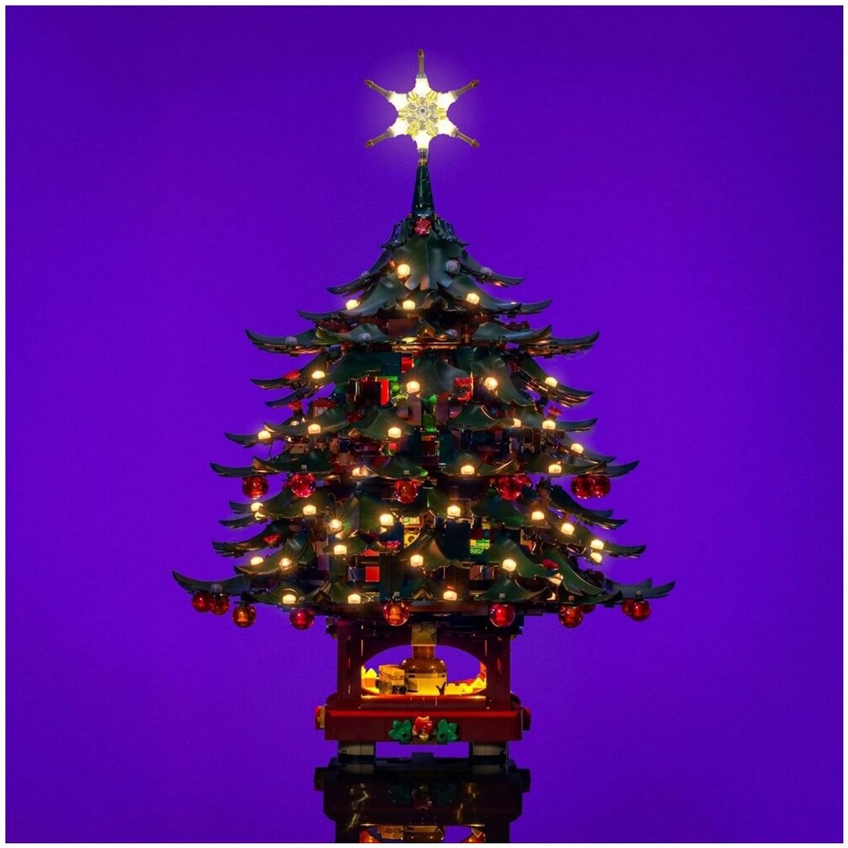 LMB 2.0 Verlichtingsset voor LEGO® 41843 Familie Kerstboomdecoratie - Warm Wit