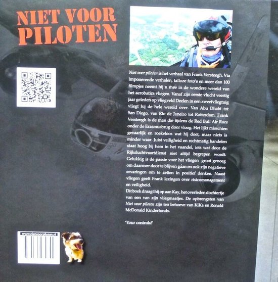 Niet voor piloten + QR codes in boek