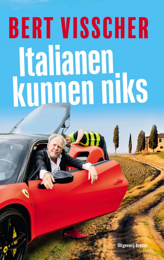 Boekomslag Italianen kunnen niks van Bert Visscher