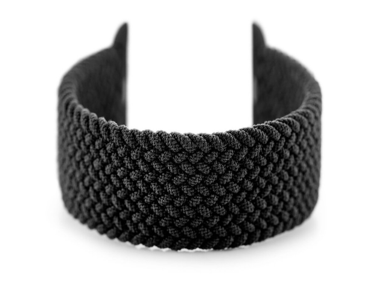 Pacific Apple Watch Band - Nylon - Zwart - 42-44mm