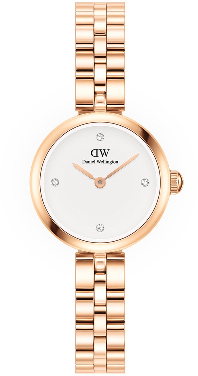 Daniel Wellington Elan Lumine - Dameshorloge - Rose Gold - 22mm - Stalen Band