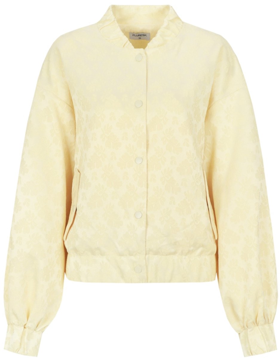 Fluresk Jas Marena Jacket 26zzf18 Vanilla Dames Maat - 34
