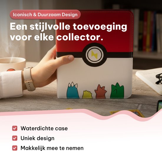 Kaartenmap voor 480 kaarten met verwijderbare mouwen - Ideaal voor het Kaartenmap voor 480 kaarten met verwijderbare mouwen - Ideaal voor het