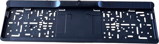 Draadloze Solar Achteruitrijcamera in Kentekenplaathouder met 5 Inch Display - HD - Parkeerlijnen - Voor Camper, Caravan, Paardentrailer, Racetrailer en Aanhanger — afbeelding 4