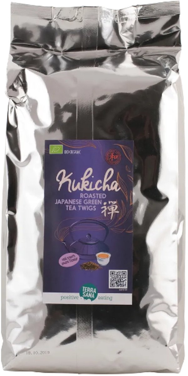 TerraSana Kukicha thee twijgjes bio 1 Kilogram