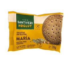 Glutenvrije Noglut-koekjes Maria 28 g|Maria's Gluten-Free Noglut Cookies 28 g|Noglut Cookies sans gluten Maria 28 g