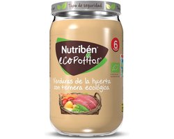 Biologische groente- en rundvleesdelicatessenpot 235 g|Jar of Organic Vegetable and Beef Delights 235 g|Pot Délices de Légumes et Bœuf Bio 235 g