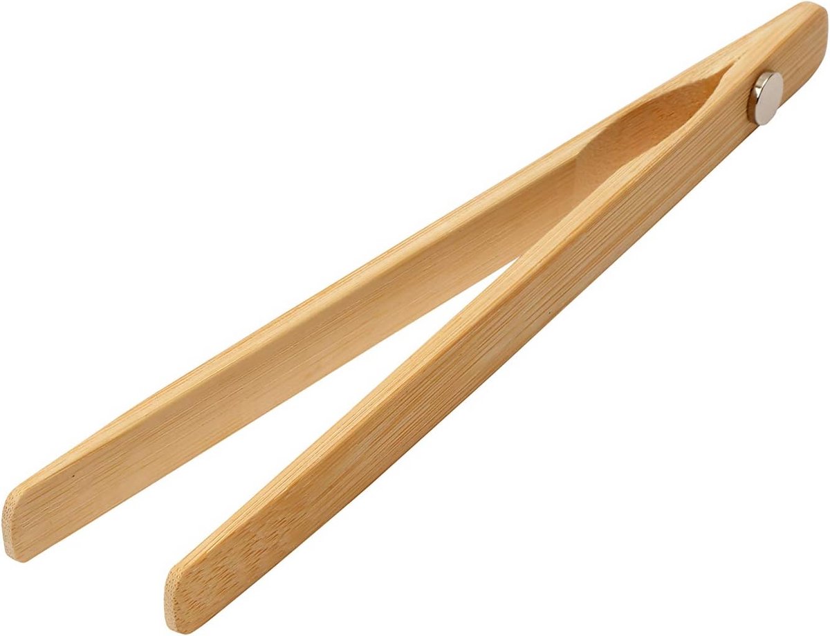 Houten Magnetische Toast Tang - Ideaal voor Veilig Toast Voor het Broodrooster
