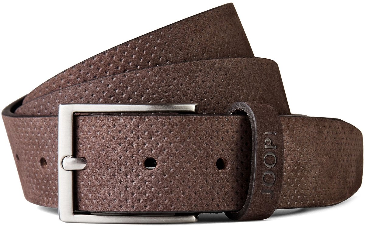 Joop! Riem Leder - Jongens - 100 cm - d'brown