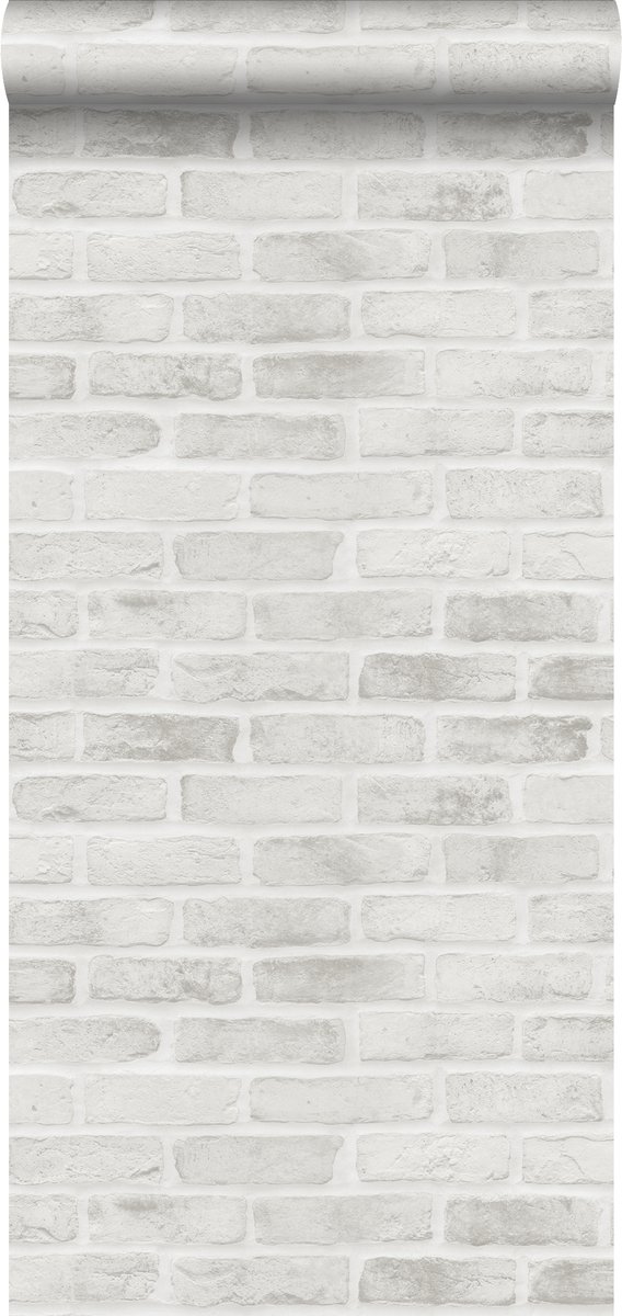 Proefstaal Walls4You behang steen lichtgrijs - 26,5 x 21 cm - 935325-S