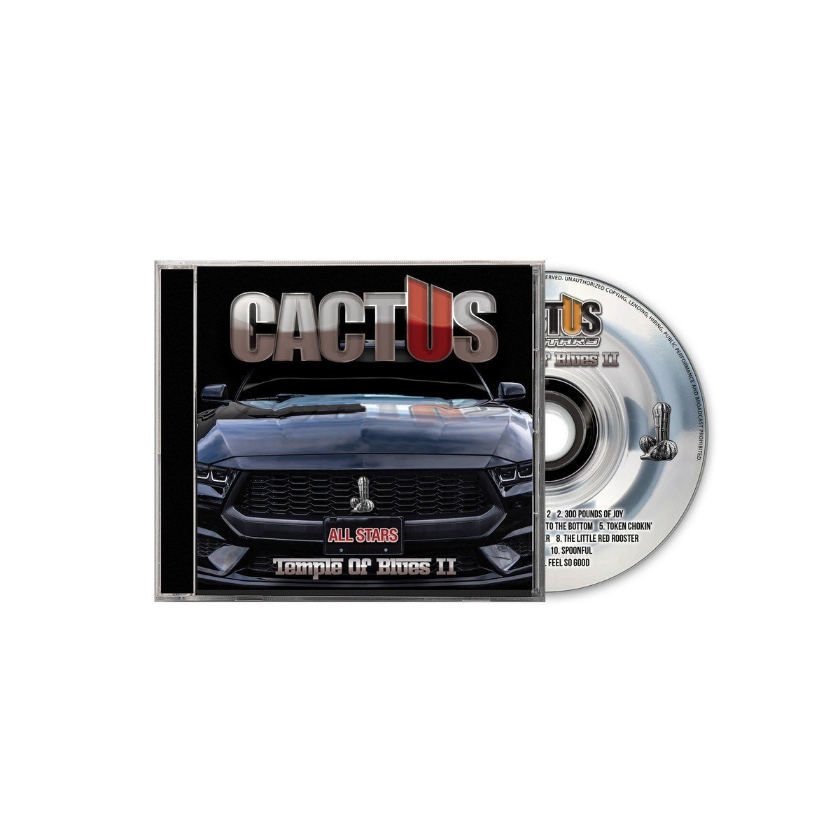 Cactus - Temple Of Blues II: All-Stars (CD)