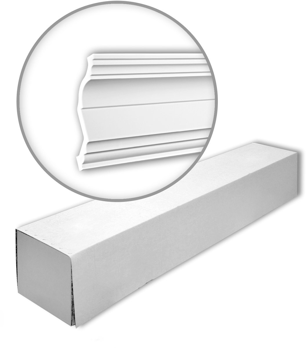 Profhome 150254 1 doos 5 stukken Kroonlijst 10 m