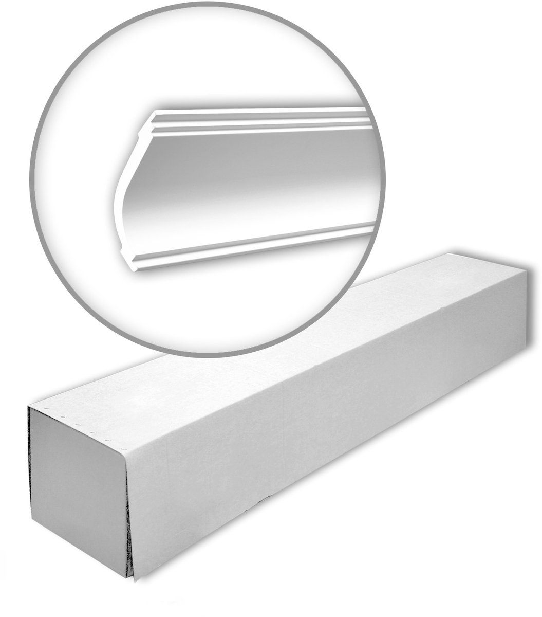 Profhome 150170 1 doos 8 stukken Kroonlijst 16 m