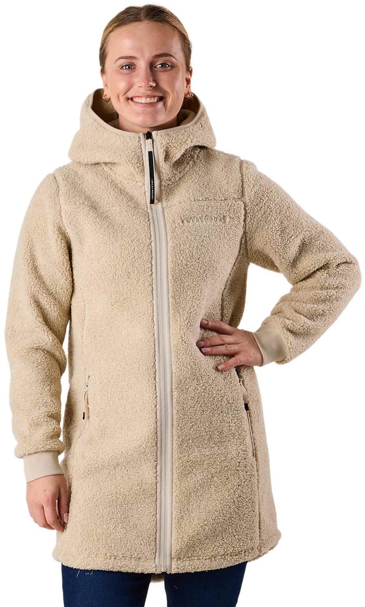 Swedemount Lofoten Pile jas – Damestrui Beige
