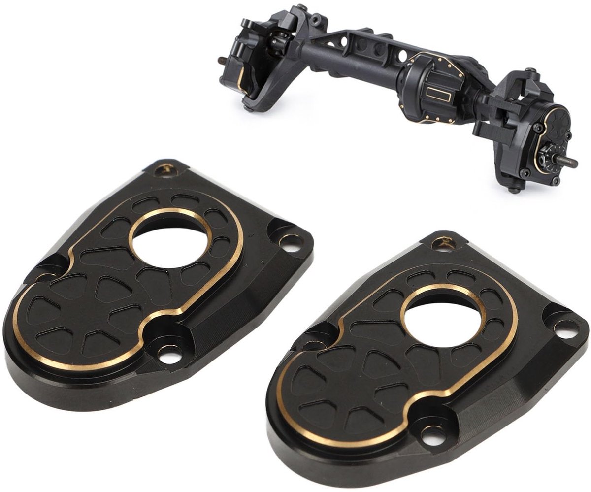 Axiale Geitenportaal Accessoires - Messing Scharnier en Afdekking - Voor SCX10 III AR45P 1/10