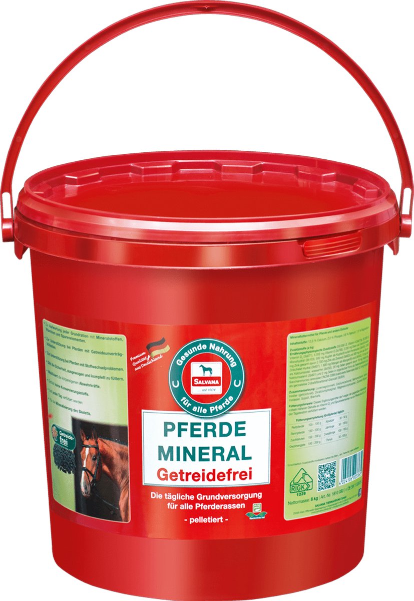 Salvana paardenmineraal graanvrij - 8kg