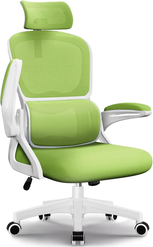 Qingdao Ergonomische Bureaustoel met Inklapbare Armleuningen - Qingdao Aiqu Intelligent Technology Co.,Ltd - €149,99