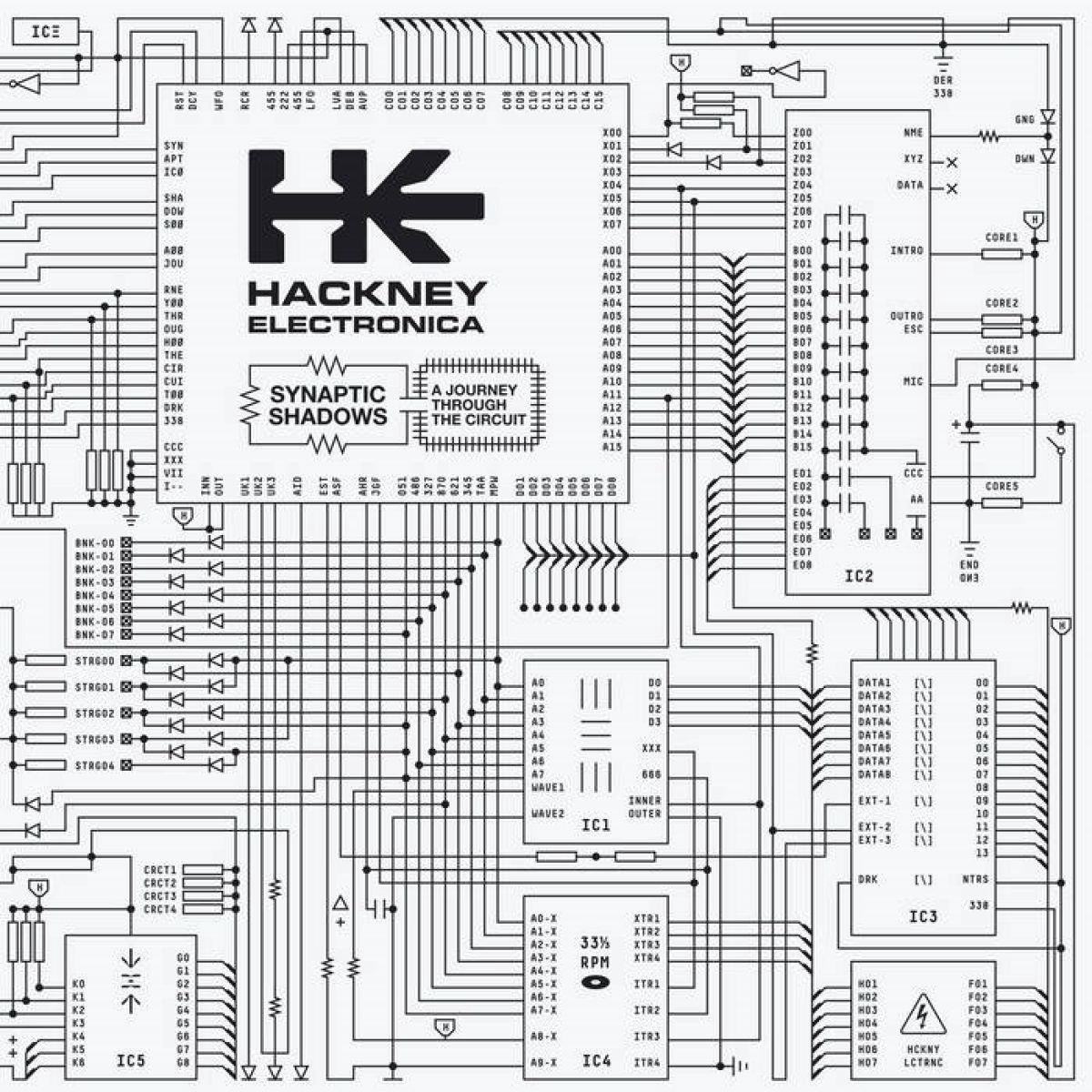 Hackney Electronica - Synaptic Shadows EP