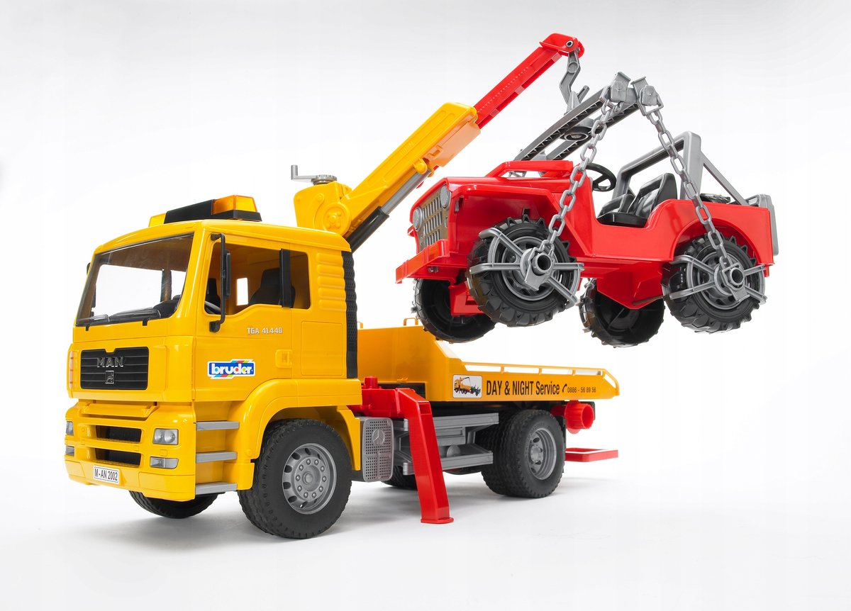 Bruder Man TGA Takelwagen — afbeelding 2